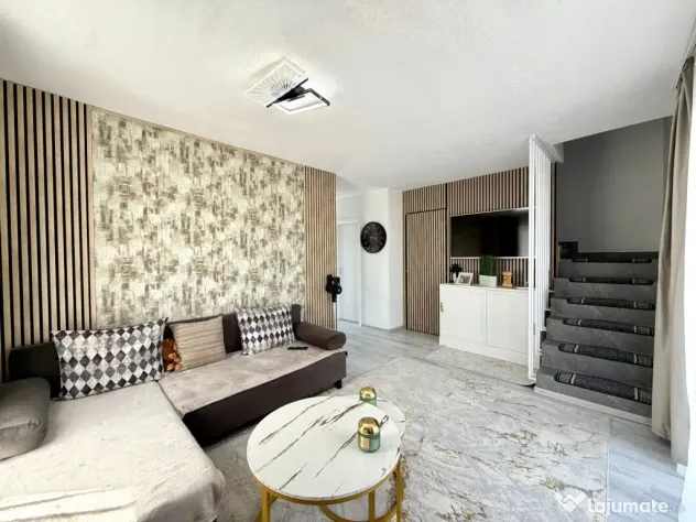 Duplex modern, 3 camere, 61 mp utili, mobilat/utilat - Sanan - Sanandrei (Timis)