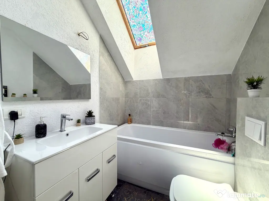 Duplex modern, 3 camere, 61 mp utili, mobilat/utilat - Sanan - Sanandrei (Timis)
