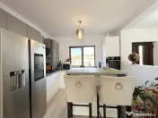Duplex 3 camere, 90mp utili, 330 teren, mobilat utilat in Mo 