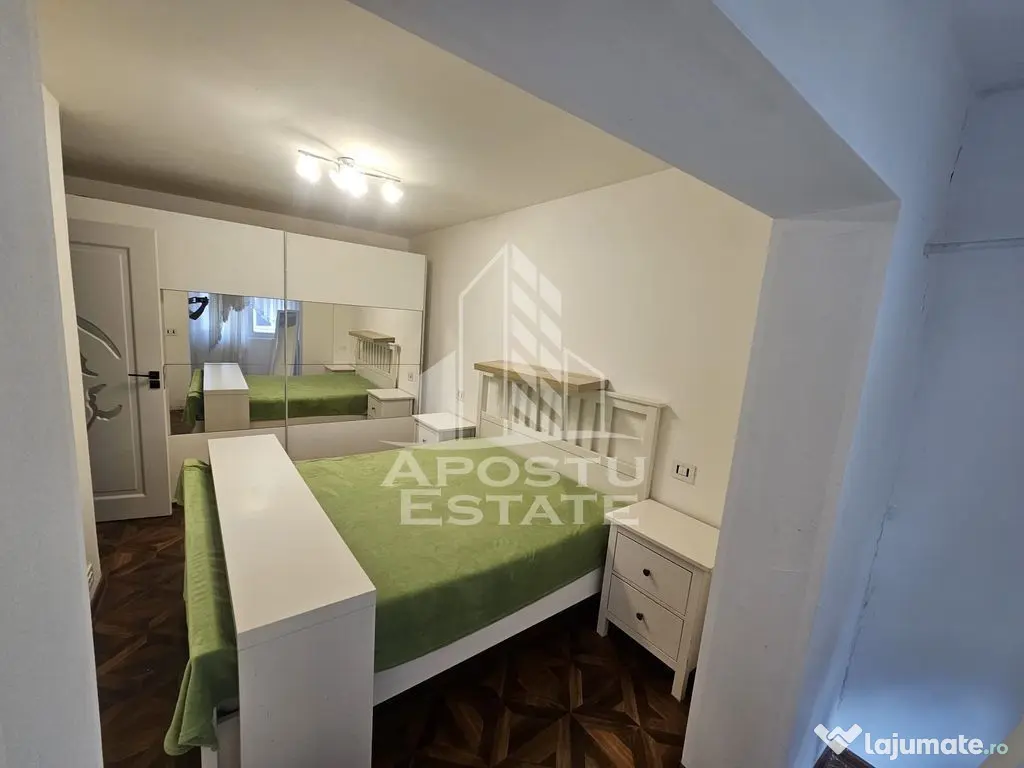 Apartament cu 2 camere de inchiriat-centrala proprie, zona Lipovei - Timisoara (Timis)