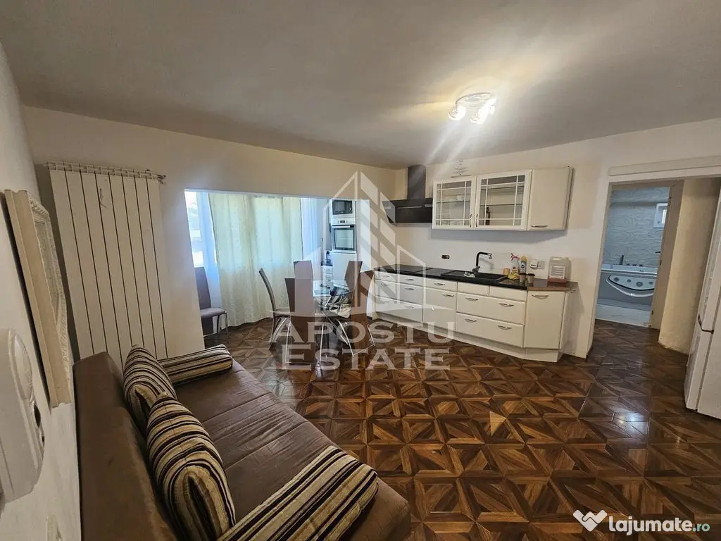 Apartament cu 2 camere de inchiriat-centrala proprie, zona Lipovei - Timisoara (Timis)