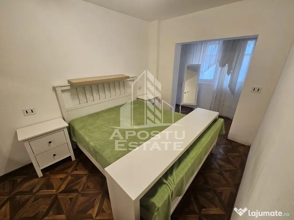 Apartament cu 2 camere de inchiriat-centrala proprie, zona Lipovei - Timisoara (Timis)