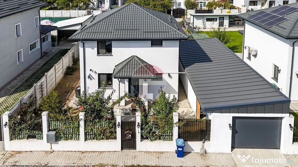 Casă individuală P+1, 2022 de vanzare | Teren 629 mp | Terasă | Garaj - Cornetu (Bucuresti-Ilfov)