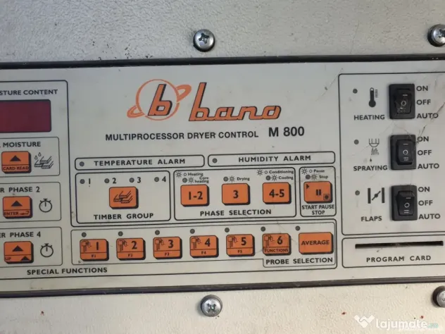 Vand Uscator lemn masiv 160 m3 capacitate / Solid Wood Dryer 160 m3 Capacity