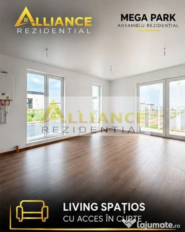 MEGA PARK - Casa Parter/ 4 camere / 3 dormitoare / 2 bai - 452mp teren - Berceni (Bucuresti-Ilfov)