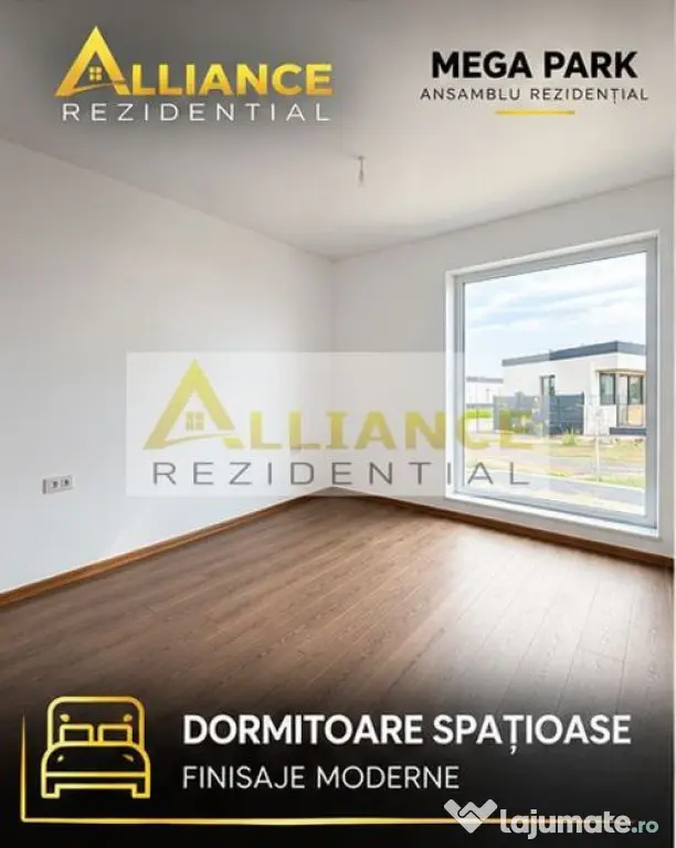 MEGA PARK - Casa Parter/ 4 camere / 3 dormitoare / 2 bai - 452mp teren - Berceni (Bucuresti-Ilfov)