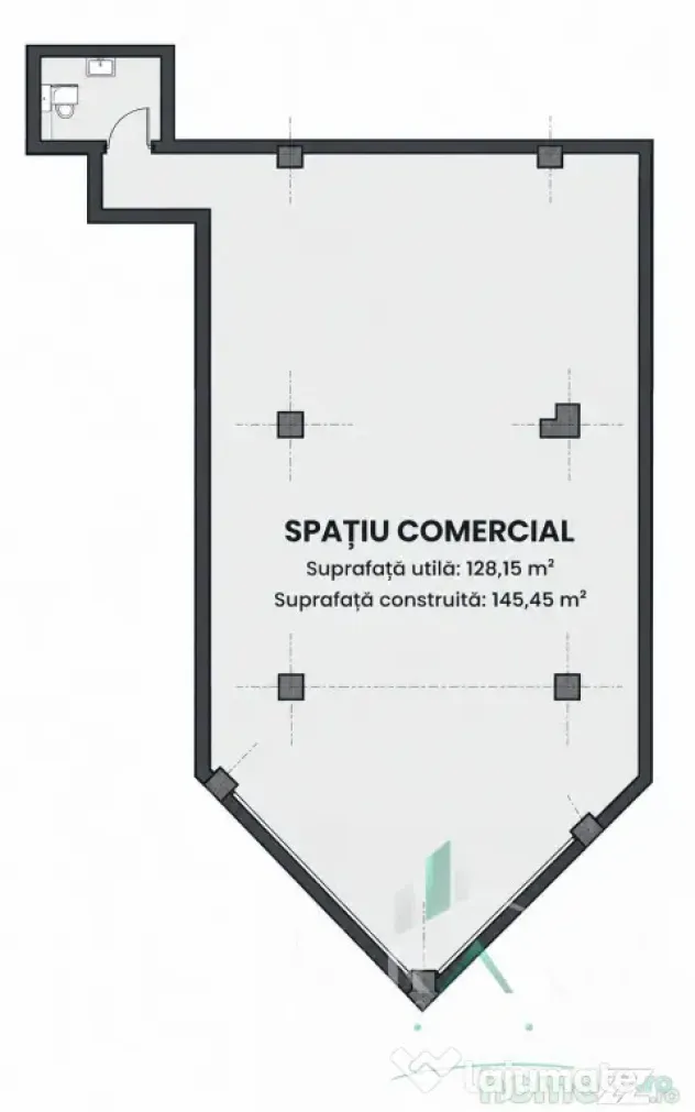SPAȚIU COMERCIAL PREMIUM | 128 MP | VITRINĂ STRADALĂ | ST - Cluj-Napoca (Cluj)