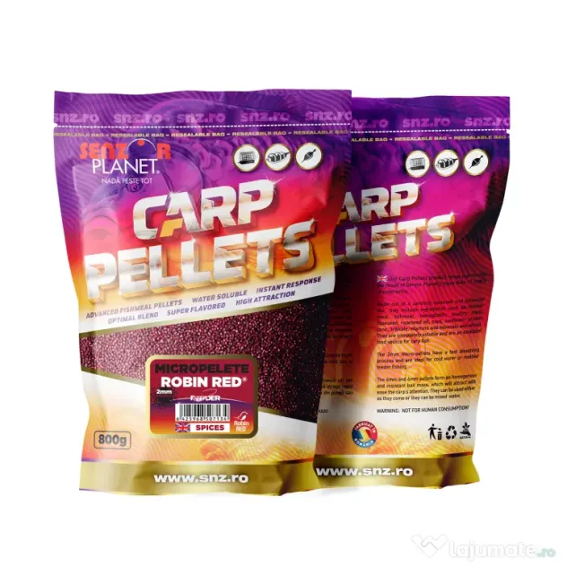 SENZOR PLANET MICROPELETE ROBIN RED® 2mm 800g