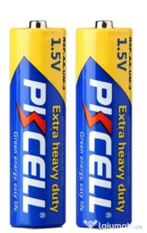 SET 2 BATERII PKCELL R3 1.5V