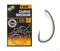 FOX CARLIGE FOX CURVE SHANK MEDIUM Nr 2 - 10 buc