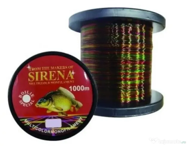 UNKNOWN FIR MONOFILAMENT SIRENA MULTICOLOR, 1000m 0.25mm / 13kg