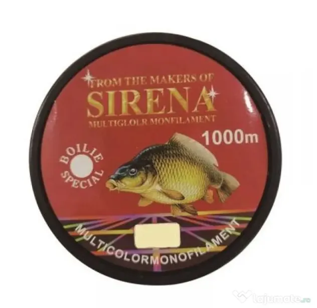 UNKNOWN FIR MONOFILAMENT SIRENA MULTICOLOR, 1000m 0.25mm / 13kg