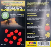 ENTERPRISE TACKLE MIDI POPUP SWEETCORN FLUORO RED 10buc.