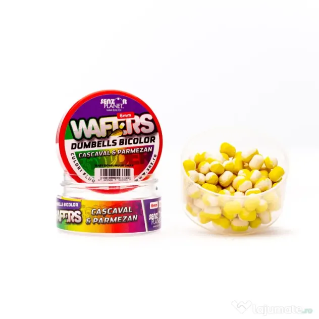 SENZOR PLANET WAFTERS DUMBELLS BICOLOR CASCAVAL & PARMEZAN 6mm 15g