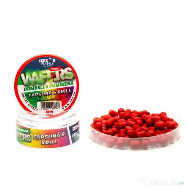 SENZOR PLANET WAFTERS DUMBELLS FUMIGENA CAPSUNA & KRILL 6mm 15g