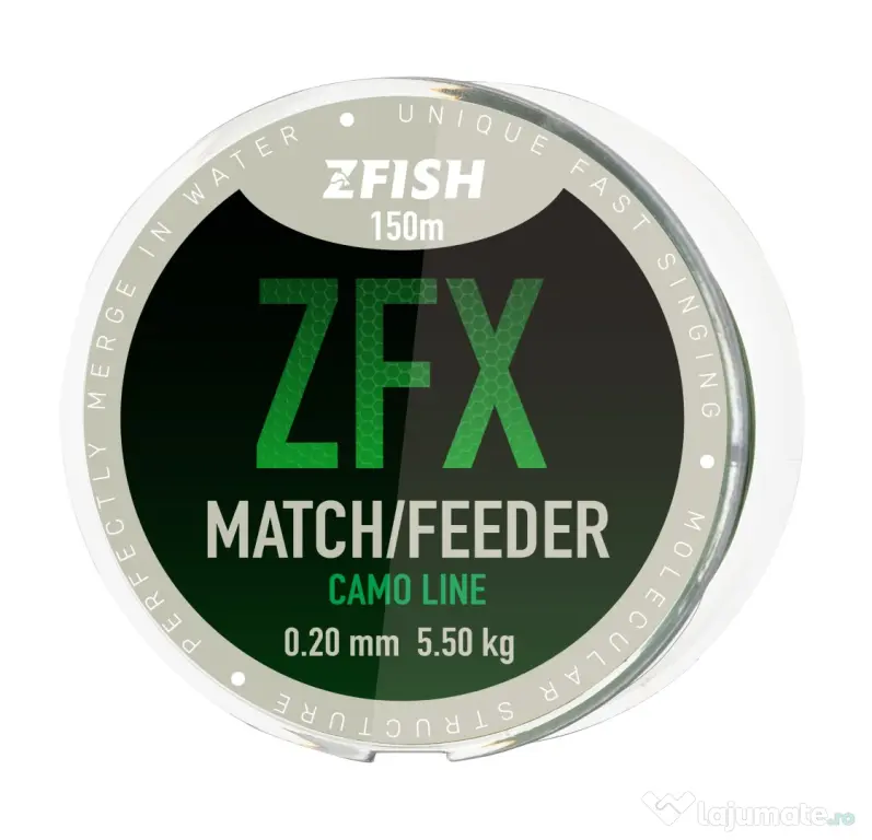 ZFISH FIR MONOFILAMENT ZFX MATCH/FEEDER CAMOLINE, 150m 0.20mm/5.5kg