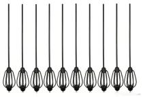 UNKNOWN SET 10 MOMITOARE PELLET FEEDER CU 6 SPIRE SI AUTOINTEPARE CU VARTEJ INCLUS 40g
