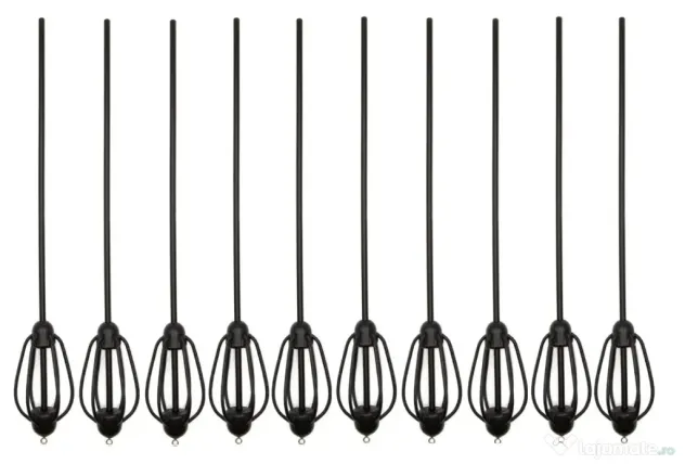 UNKNOWN SET 10 MOMITOARE PELLET FEEDER CU 6 SPIRE SI AUTOINTEPARE CU VARTEJ INCLUS 40g