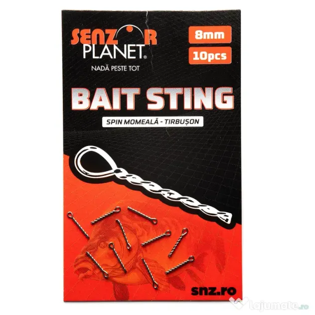 SENZOR PLANET SPIN MOMEALA TIRBUSON (BAIT STING) 8mm 10buc