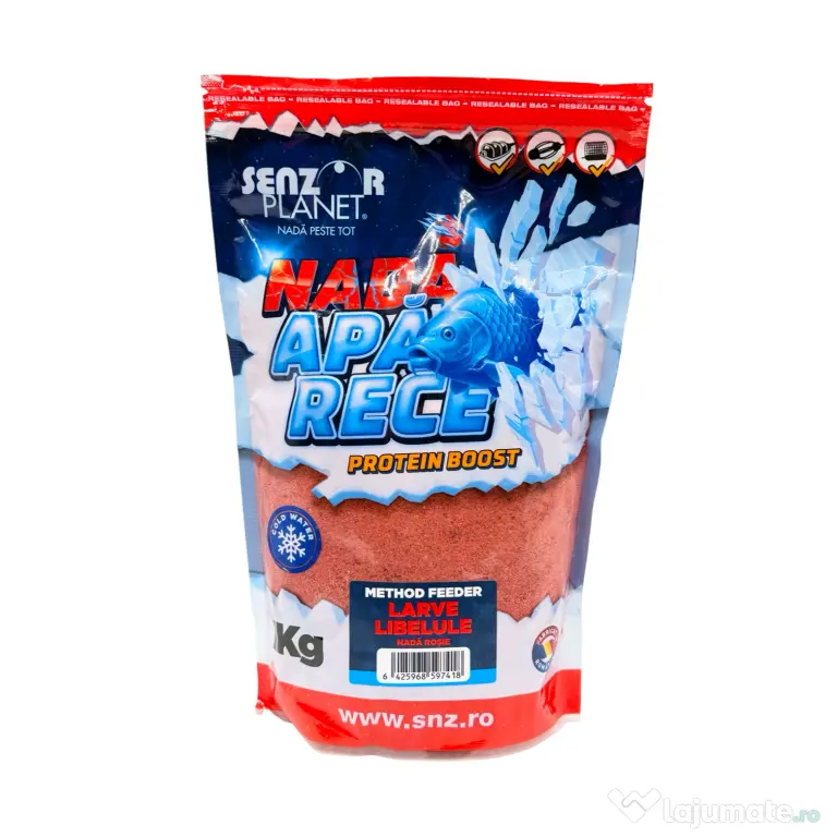 SENZOR PLANET NADA APA RECE LARVE LIBELULE 1kg
