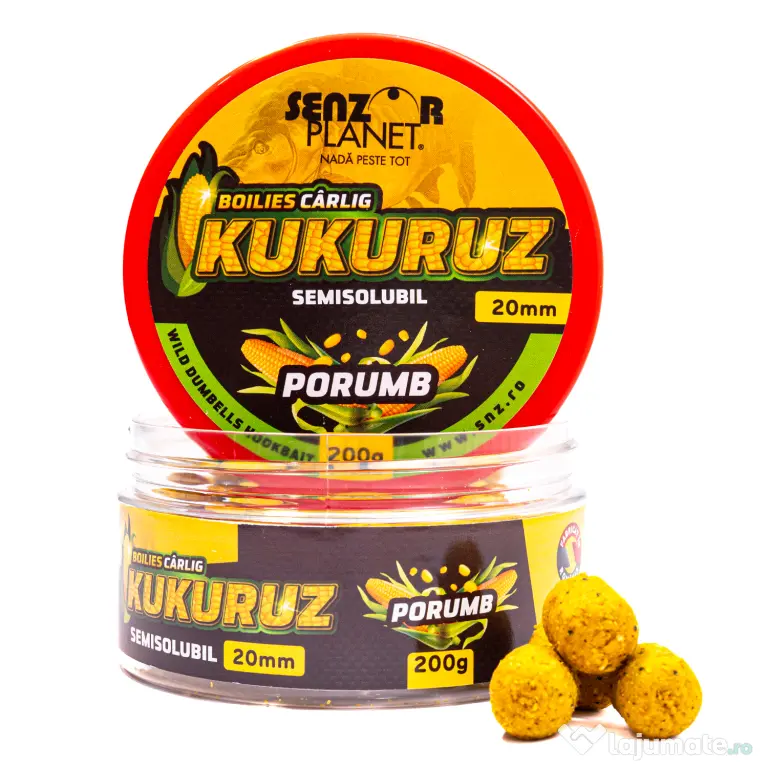 SENZOR PLANET BOILIES KUKURUZ PENTRU CARLIG PORUMB 20mm 200g