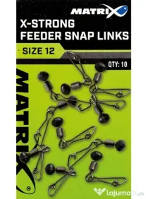MATRIX VARTEJ CU MARGEA CULISANTA SI AGRAFA MATRIX X-STRONG FEEDER, 10buc  Nr 10