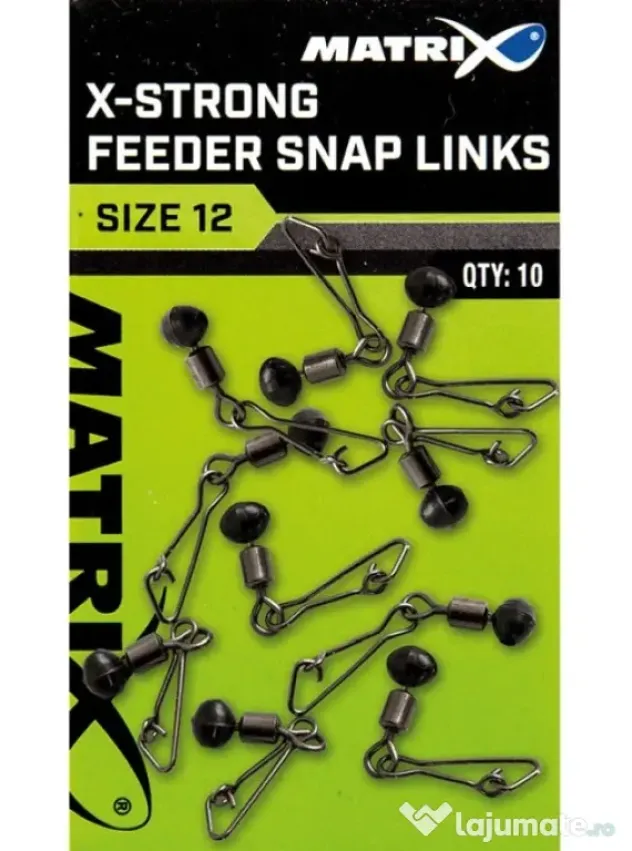 MATRIX VARTEJ CU MARGEA CULISANTA SI AGRAFA MATRIX X-STRONG FEEDER, 10buc Nr 10