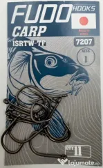 FUDO HOOKS CARLIGE TEFLONATE FUDO ISRTW-TF 7207 Nr 1- 11buc