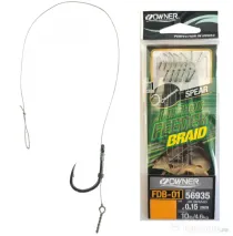 OWNER RIGURI OWNER METHOD FEEDER BRAID 56935 FDB-01 SPEAR 0.15mm, 10cm, 6 buc Nr 8