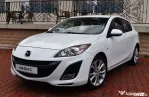 Mazda 3 motor 1.6 benzina 105 CP an 2011 alb metalizat