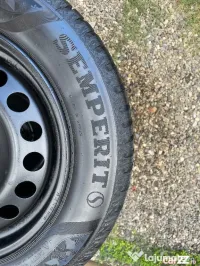 4 Cauciucuri de iarna Semperit 185.65r15 + jante pt Gama DACIA 