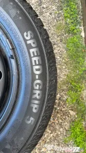 4 Cauciucuri de iarna Semperit 185.65r15 + jante pt Gama DACIA 