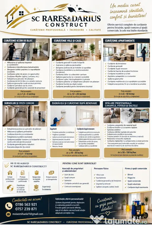 Servicii curățenie