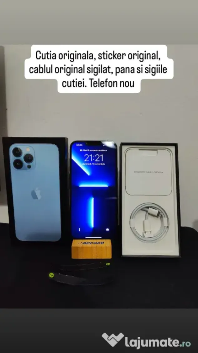 iPhone 13 Pro Max cadou la achizitia mașinii(vezi descriere)