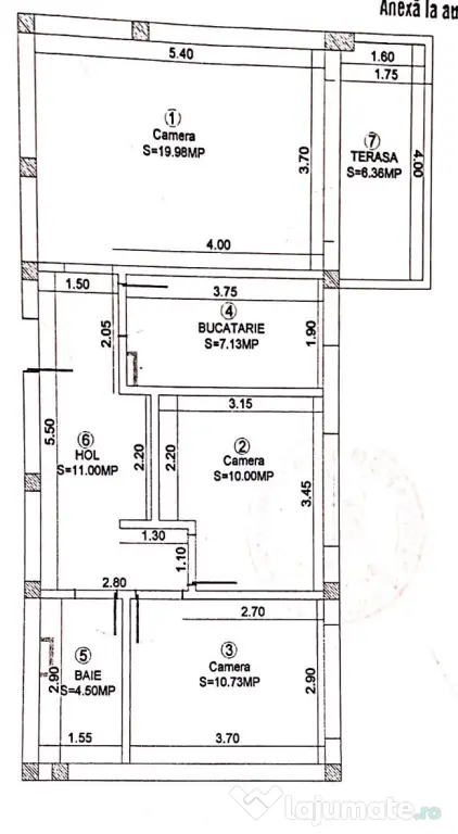 Apartament 3 camere cu grădină proprie și parcare | Sânpetru Residence, Brașov