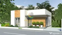 Vilă Modernă pe Parter, 4 Camere, Încălzire în Pardoseală, Teren 360 mp