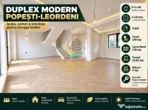 Vânzare Duplex P+1+M 180 mp - Popești Leordeni