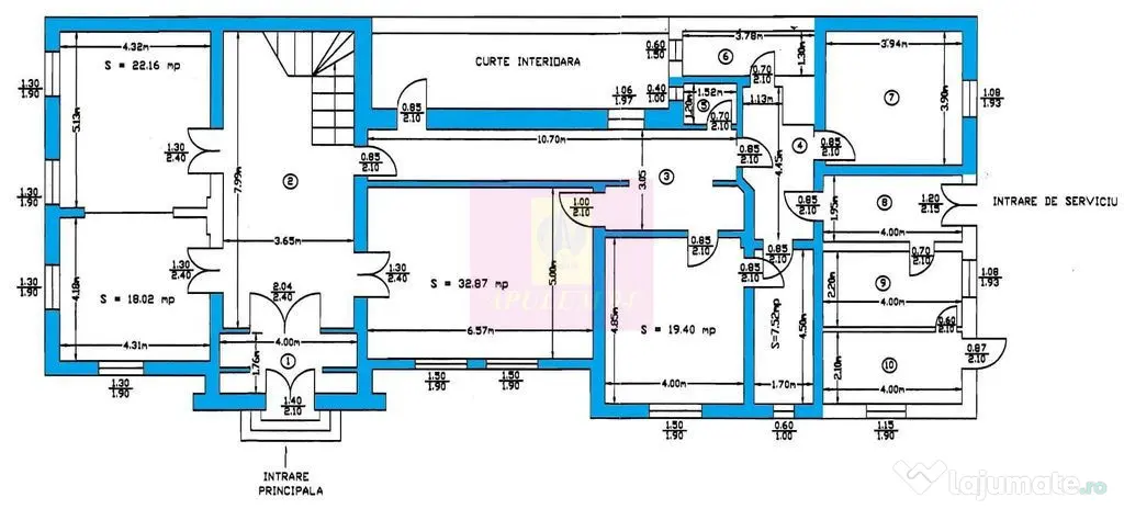 Apartament în vilă în Ultracentralul Capitalei - Zona de Ambasade - Bucuresti (Bucuresti-Ilfov)