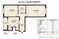 2 camere decomandate | 50 mp | Între Lacuri–Iulius Mall?? 