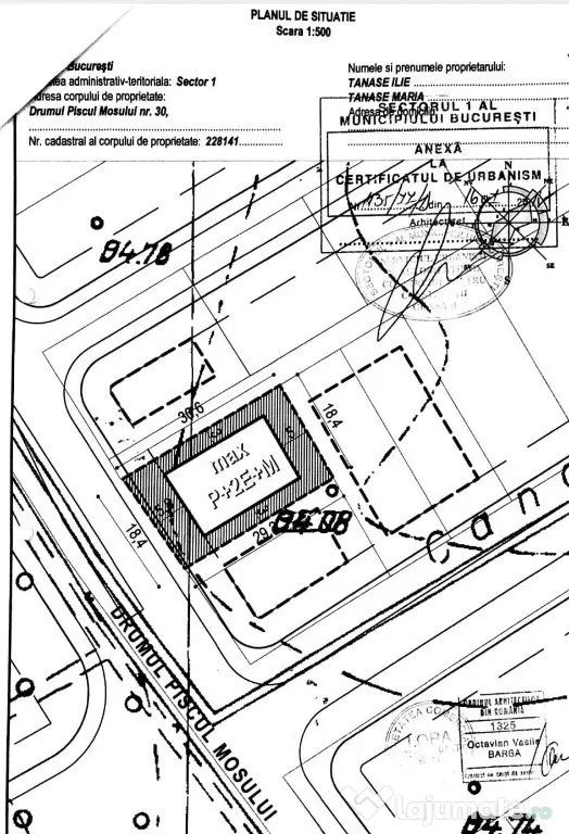 Teren Piscul Mosului, in apropiere de Scoala Aletheea 550mp - Bucuresti (Bucuresti-Ilfov)