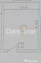 Cameră de cămin pe strada Poitiers, ideală pentru investiție/ locuire 