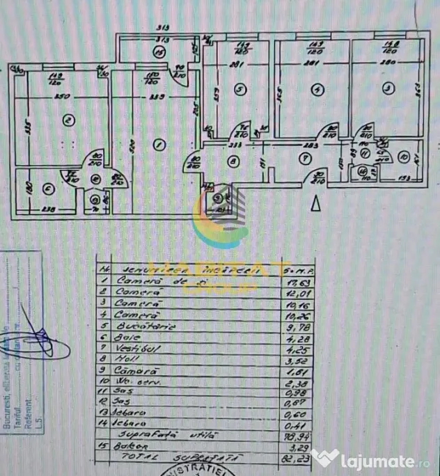 Vanzare ap 4 camere et 2 la 4 minute de metrou Brancoveanu - Bucuresti (Bucuresti-Ilfov)