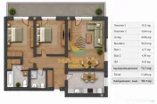 Apartament 3 camere - Parcare Bonus - Pallady