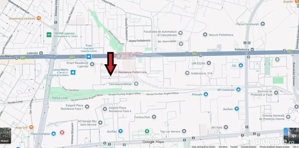0% Comis | Garsonieră Modernă 35 mp+Balcon | 21 Residence Politehnica - Bucuresti (Bucuresti-Ilfov)