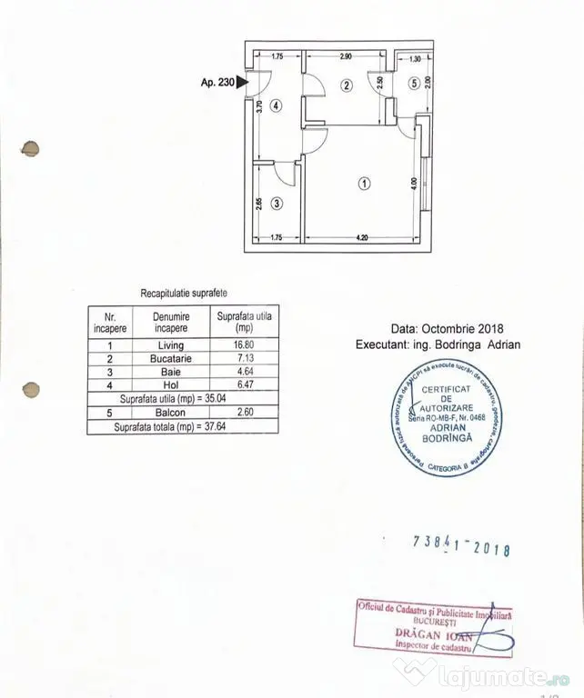 0% Comis | Garsonieră Modernă 35 mp+Balcon | 21 Residence Politehnica - Bucuresti (Bucuresti-Ilfov)