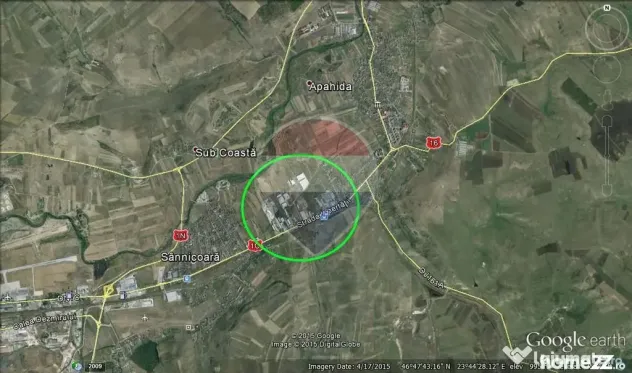De vanzare teren industrial cu PUZ aprobat - Sannicoara (Cluj)