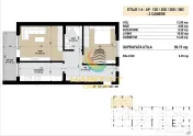 Apt 2 camere decomandat | Ansamblu nou | 0% comision 