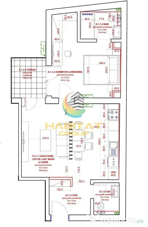 UNICAT 2 camere cu 2 bai - Ultracentral - Unirii - NOU - Bucuresti (Bucuresti-Ilfov)