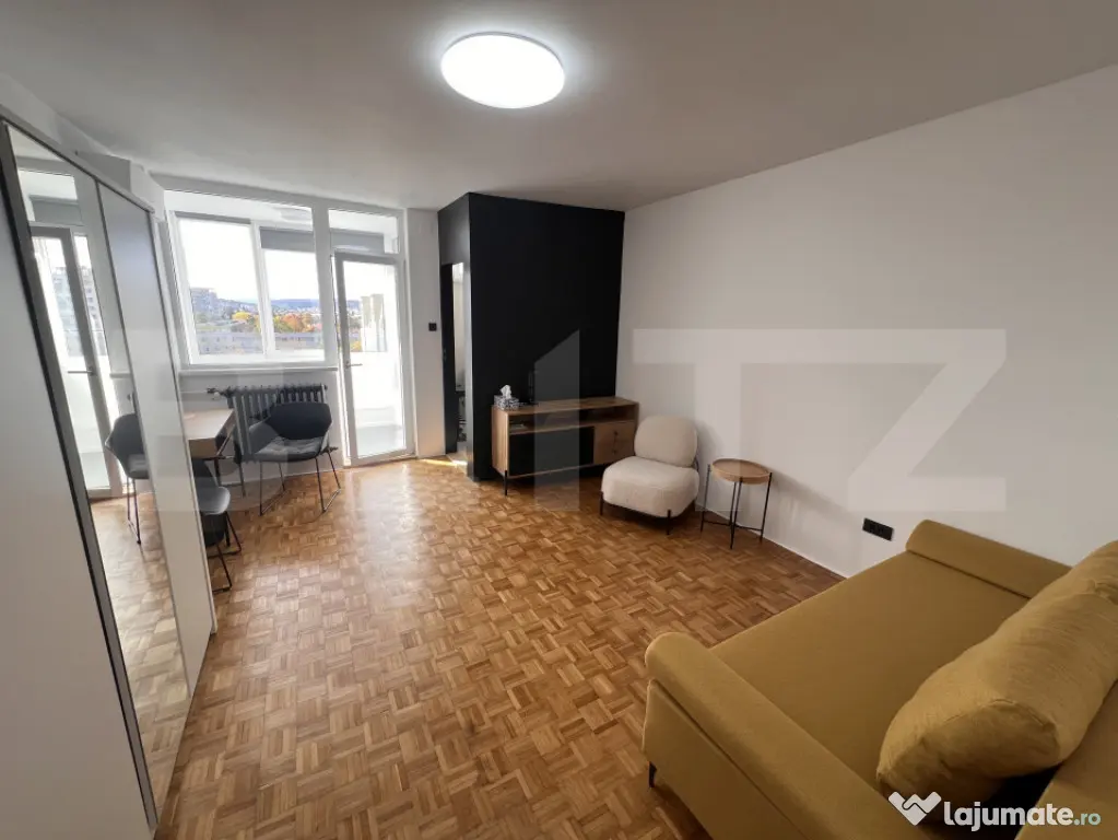 Garsonieră de închiriat, 30 mp, petfriendly, zona Gherghen - Cluj-Napoca (Cluj)