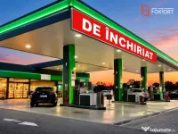Teren de inchiriat 540 mp cu autorizatie pentru statie de ca 